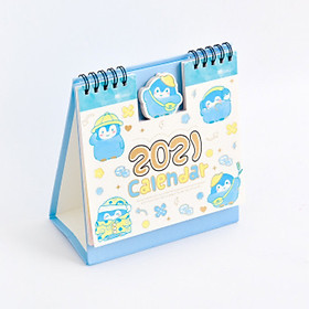 Lịch Lò Xo Để Bàn 2021