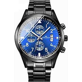 Đồng Hồ Nam FNGEEN FG0541 doanh nhân 2020 Lịch ngày sang trọng Dây thép không gỉ cao cấp