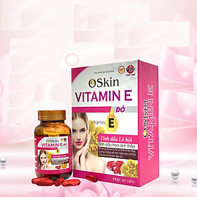 Viên Uống Oskin Vitamin E đỏ(Hộp 30 viên)