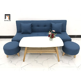 Mua Bộ ghế sofa giường nằm xanh dương nhiều kích cỡ