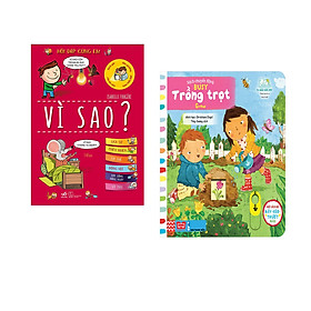 Combo 2 cuốn Hỏi đáp cùng em: Vì sao? (Tái bản) + Sách chuyển động - Busy - Grow - Trồng trọt