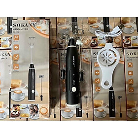 Mua Máy Đánh Trứng Tạo Bọt Cafe Mini Cầm Tay Sokany SK-1772 Có 3 Tốc Độ
