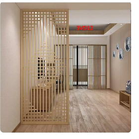 Mua Vách ngăn phòng khách  nhà bếp bằng gỗ 3VD12