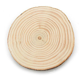 Khoanh gỗ tròn trang trí
