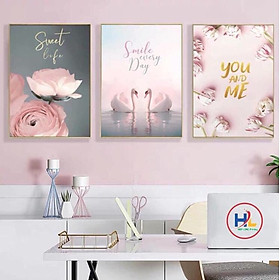 Mua Bộ Tranh Treo Tường Tráng Gương Cao Cấp. Treo Phòng Ngủ Cho Bé  Tặng Kèm Đinh Treo Không Cần Khoan Tường