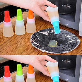 Mua Chổi quét dầu bằng silicon dùng để nướng BBQ ( chổi bình)