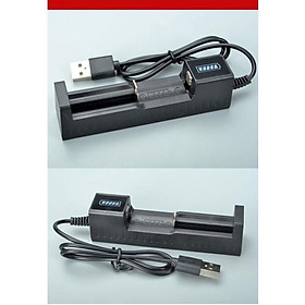 Mua BỘ SẠC PIN Lithium Sạc USB3.7V4.2V dùng cho Đèn Pin Đèn Pha Sạc Đa Năng chưa bao gồm Pin