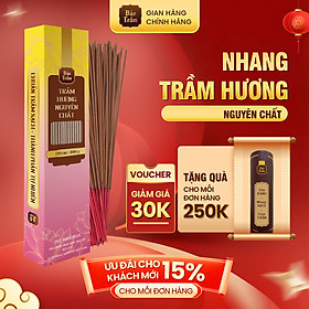 Nhang Trầm Nguyên Chất Bảo Trầm 30cm 180g | Tự Nhiên, An Toàn Sức Khỏe