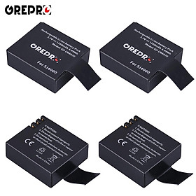 3x Pin SJCAM sj4000 PG1050 1350mAh cho SJCAM SJ4000 SJ4000WIFI SJ5000 SJ5000PLUS SJ6000WIFI sj7000 sj8000 sj9000 M10 H9 H3 Màu sắc: 4x Pin