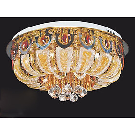 Đèn mâm trang trí ốp trần đổi màu Netviet NC-8607