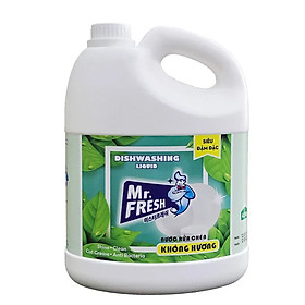 Nước rửa chén Mr.Fresh 4,2L Hàn Quốc không mùi