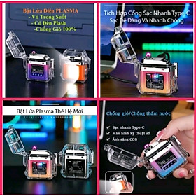 Mua 1 BẬT LỬA ĐIỆN PLAMAS HỘP QUẸT ĐIỆN CẢM ỨNG VÂN TAY SANG TRỌNG ĐẸP CHẤT LƯỢNG CHO MỌI NGƯỜI