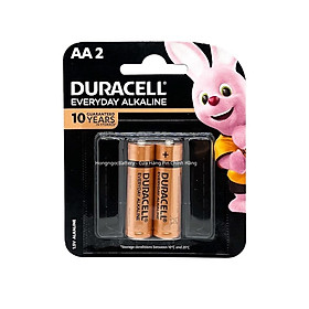 Vỉ 2 VPin AA , Pin AAA DURACELL 1,5V Siêu Bền - Hàng chính hãng