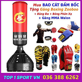 Trụ Đấm Bốc Thể Thao Luyện Tập Võ Thuận Cao Cấp