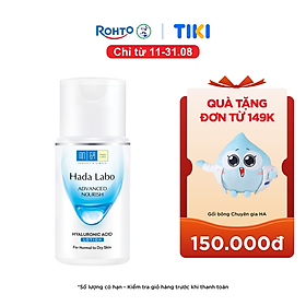 Dung dịch dưỡng ẩm tối ưu Hada Labo Advanced Nourish Lotion dùng cho da thường và da khô 100ml