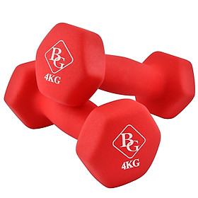 Bộ 2 tạ tay BG 4kg model Q304 - Q314 cao cấp Tập Gym (hàng nhập khẩu)