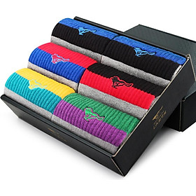 Hộp 6 Đôi Tất Cotton Seven Wolves