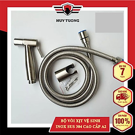 Mua Bộ Vòi Xịt Vệ Sinh Inox SUS 304 Sáng Bóng  Vòi Xịt WC Inox Chắc Chắn 3 Món Vòi | Dây | Gác - Huy Tưởng