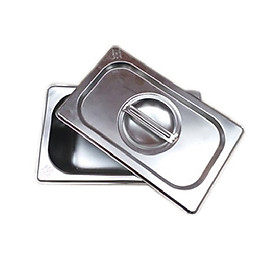 Mua Khay topping inox 304 chữ nhật 1/4