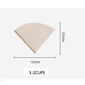 Mua GIẤY LỌC CAFE V60 MÀU NÂU GÓI 40 TỜ CÓ HAI LOẠI CHO KHÁCH DỄ LỰA CHỌN ( V01- PHA ĐƯỢC 1-2 LY VÀ V02 - PHA ĐƯỢC 1-4 LY)