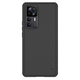 Ốp lưng dành cho Xiaomi 12T Pro - 12T - K50 Ultra cao cấp Nillkin Frosted Shield Pro - Hàng nhập khẩu -  Màu Đen