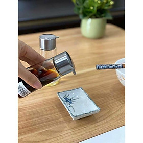Set 3 lọ thuỷ tinh rót gia vị Nhật 140ml