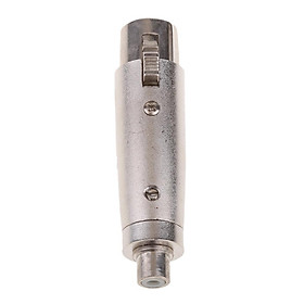RCA Female to XLR Female Adapter Jack Plug Adapter Converter Plug