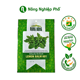Mua Hạt giống bạc hà chanh LEMON BALM 601 Rạng Đông