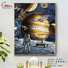Mua Tranh số hóa tự tô tâm trạng trìu tượng GAM Tranh vũ trụ TT4370