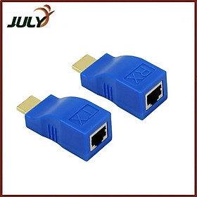 Mua HD Extender 30M (Nối dài HDMI bằng dây LAN 30m) - JL