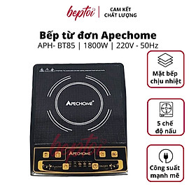 Mua Bếp từ đơn công suất 1800W Apechome APH-BT85 (Tặng Kèm Nồi Lẩu) - Hàng chính hãng