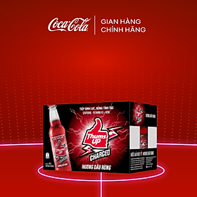 Thùng/Lốc 24 Chai Nước Tăng Lực Giải Khát Thums Up Hương Dâu Rừng 330ml x 24 Coca-Cola Official Store Sale 6.6