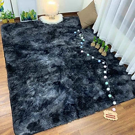 Mua Thảm lót chân giường  Thảm Lông Trải Sàn trang trí phòng ngủ  phòng khách - Mặt sau chống trơn trượt
