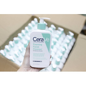 Sữa rửa mặt Cerave Foaming Facial Cleanser cho Da dầu nhập Mỹ