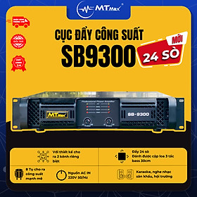 Mua Cục Đẩy Sông Suất 24 Sò SB9300 – Main Công Suất 2 Kênh Và 8 Tụ Đánh Được Loa Bass 25  Bass30 Hàng Chính Hãng