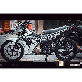 Tem rời raider trắng, tem 3 lớp không bay màu