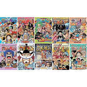 Sách - One Piece - combo 10 cuốn từ tập 51 đến tập 60