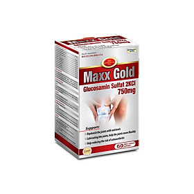 Viên Xương Khớp Maxx Gold HDPHARMA giảm đau nhức xương khớp - 60 viên [Maxx Gold ]