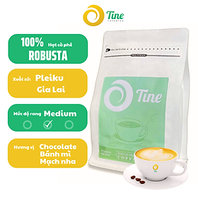 Cà phê nguyên chất TINECAFE 100% Robusta Pleiku Gia Lai