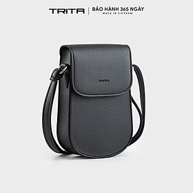 Túi Trita ( Thời trang nữ dáng đứng phong cách cổ điển - Túi đeo chéo da RHN225 )