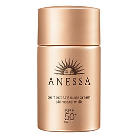 Kem Chống Nắng Anessa Perfect UV Sunscreen Skincare Milk Spf50+ Pa++++ (20ml)