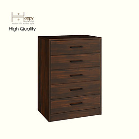 Mua HAPPY FURNITURE   HEINEE - Tủ lưu trữ 5 ngăn kéo  THK_233   60cm x 40cm x 84cm DxRxC  sản phẩm phổ thông