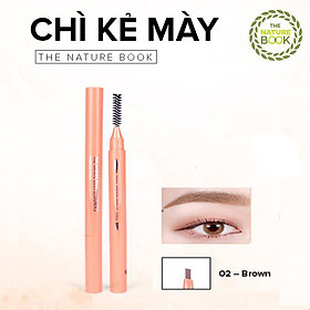 Chì Kẻ Mày The Nature Book Design Eyebrow Pencil 0.3g