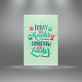 Mua Tranh canvas tạo động lực “Everything begins with an idea be creative”-W4906