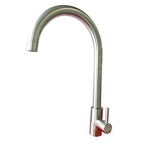 Mua Vòi Rửa Chén Lạnh Inox 304 Cao Cấp AllyBuild | Lạnh Mờ | Pi 24 mm - ABVCI018