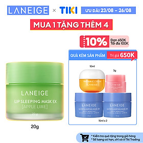 Mặt Nạ Ngủ Cho Môi Laneige Lip Sleeping Mask Apple Lime EX 20g