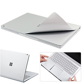 Miếng dán toàn thân JRC màu Bạc bảo vệ cho Surface Book 3 (13.5'' + 15'') - Hàng nhập khẩu