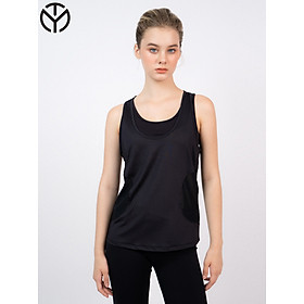 Hình ảnh Áo Tank Top Thể Thao Nữ Tập Gym Yoga TYM TTWT004 - Form Rộng, Phối Lưới Eo - TYM Fashion