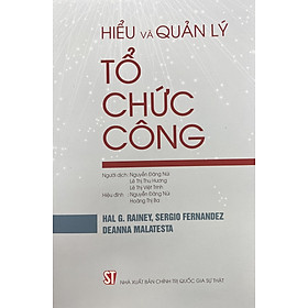 Hiểu và quản lý tổ chức công