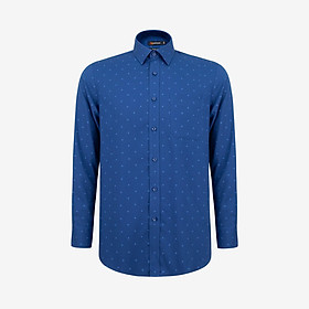 Áo sơ mi nam KHATOCO Tailor Fit dài tay A1MD538T1-CNIN785-2707-D